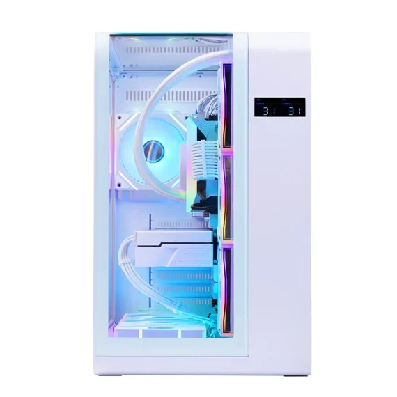 WenTian PLUS Black Gaming PC Case with LCD Display 3 | PricZone