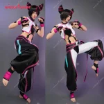 Womens Cosplay Costume Vest Pants with Gloves Belt 2 | PricZone