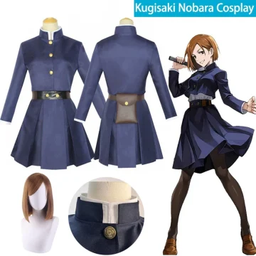 Jujutsu Kaisen Womens Cosplay Nobara Dress Set 1