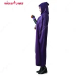 Womens Raven Cosplay Costume Purple Cloak 5 | PricZone