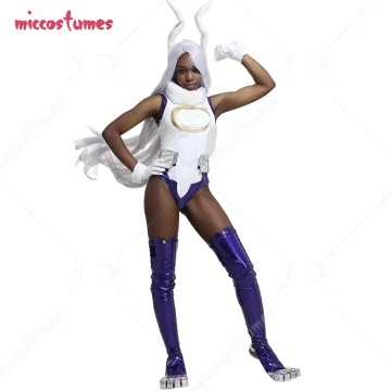 Rabbit Hero Womens PU Cosplay Bodysuit 2