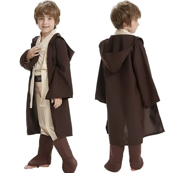 Obi Wan Kenobi Kids Jedi Cloak Cosplay Suit 2 | PricZone