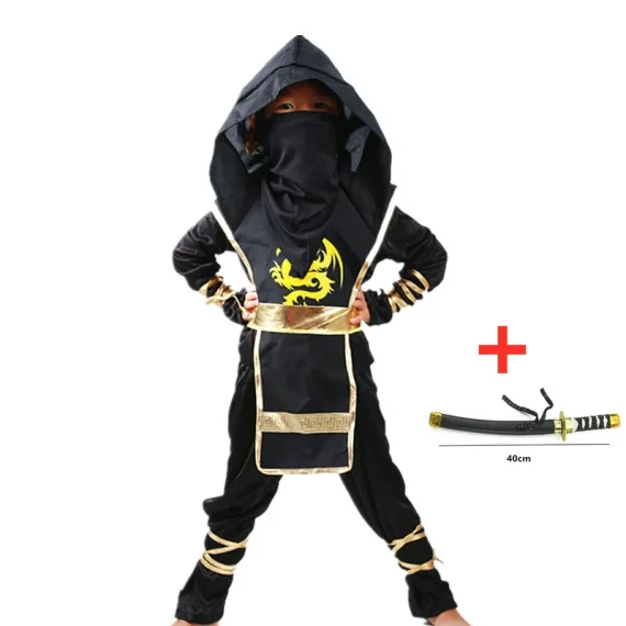 Ninja Deluxe Costume with Kung Fu Accessories 4 | PricZone