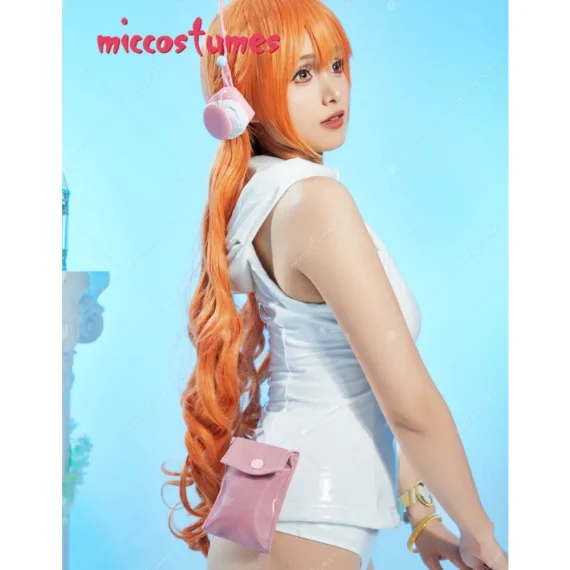 Womens Haikyuu Anime Cosplay Costume White Vest 6 | PricZone