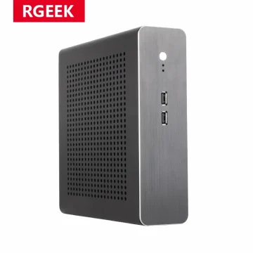 RGEEK G60 Mini Aluminum ITX Case USB 2.0 Desktop 1