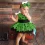 Toddler Cavegirl Costume with Tulle Dress