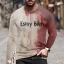 Male Halloween Blood Graphic Plus Size T-Shirt