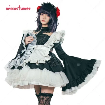 Cosplay Costume Kawaii Maid Outfit Dress 1