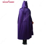 Womens Raven Cosplay Costume Purple Cloak 4 | PricZone