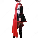 Red Battle Cosplay Dress with Cloak 3 | PricZone