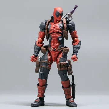 Yamaguchi X-Man Deadpool Action Figure 1