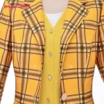 Fancy Yellow Plaid Schoolgirl Costume 5 | PricZone