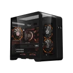 Transparent PC Case with LED Display for ITXM ATX 3 | PricZone