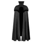 Medieval Red Black Vampire Cape Cloak 4 | PricZone