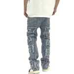 Mens Streetwear Slim Fit Baggy Harlan Jeans 4 | PricZone