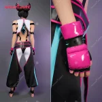 Womens Cosplay Costume Vest Pants with Gloves Belt 3 | PricZone