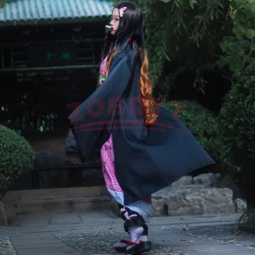 Demon Slayer Nezuko Cosplay Costume Kimono 2