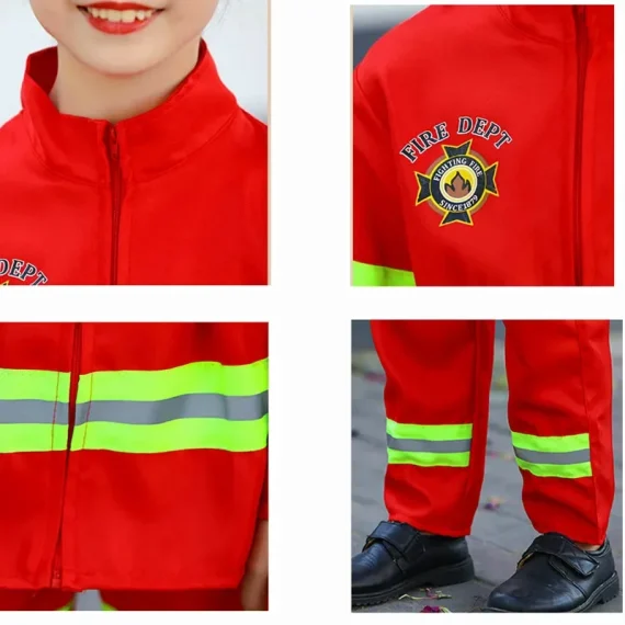 Firefighter Long Sleeve Jacket Costume 5 | PricZone