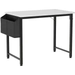 Modern Small White Writing Desk for Home Office 3 | PricZone