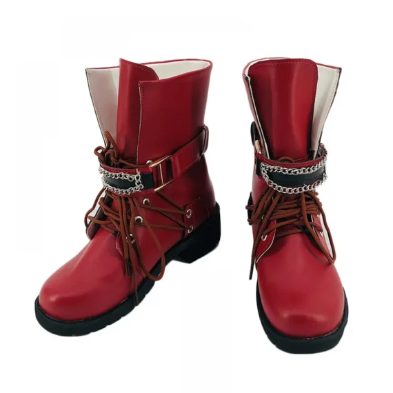 Tifa Lockhart Anime Cosplay Lace Up Boots 1 | PricZone