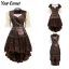 Steampunk Pirate Corset Dress Plus Size Costume