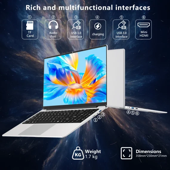 156 Inch Portable Notebook with 8GB RAM SSD 5 | PricZone