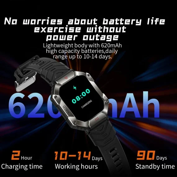 Smartwatch for Android IOS Waterproof Fitness Tracker 4 | PricZone