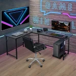 L Shaped Gaming Laptop Desk for Office Workstation 2 | PricZone