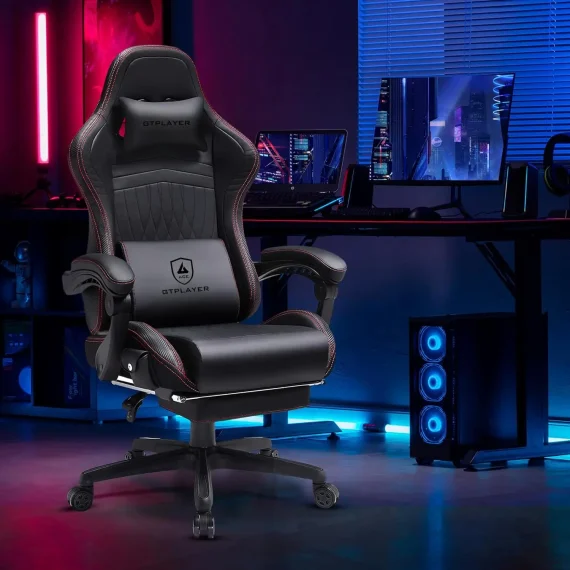 GTPLAYER Pro R Red Gaming Office Chair 3 | PricZone