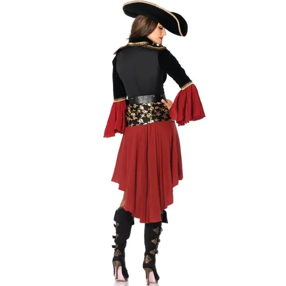 Plus Size Women Pirate M 3XL Cosplay Dress 4 | PricZone