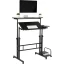 Adjustable Portable Laptop Desk Black 38×21.25×45.25