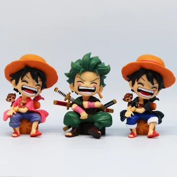 One Piece Luffy and Zoro 13cm Anime Figures 2