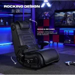 Gaming Floor Chair with Armrests and Bluetooth Audio 4 | PricZone