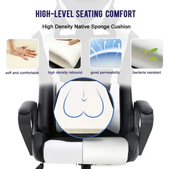 Ergonomic High Back Gaming Chair with Lumbar Support 5 | PricZone