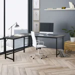 L Shaped Gaming Laptop Desk for Office Workstation 3 | PricZone