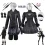 Nier Automata 9S Yorha 2B Cosplay Plus Size Costume