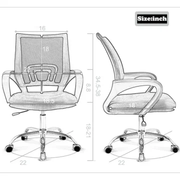 Affordable Ergonomic Office Chair with Lumbar Support 2