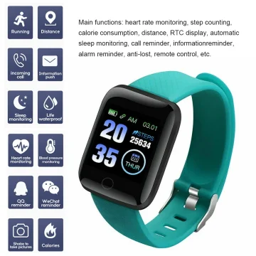 116 Plus Smartwatch Fitness Tracker Waterproof 2