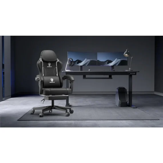 Gaming Chair with Massage Lumbar Support 1 | PricZone