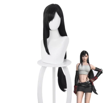 Final Fantasy VII Tifa Lockhart Long Black Wig 1 | PricZone