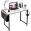 Modern Small White Writing Desk for Home Office