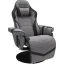 Gaming Recliner Chair with Footrest and Cupholder