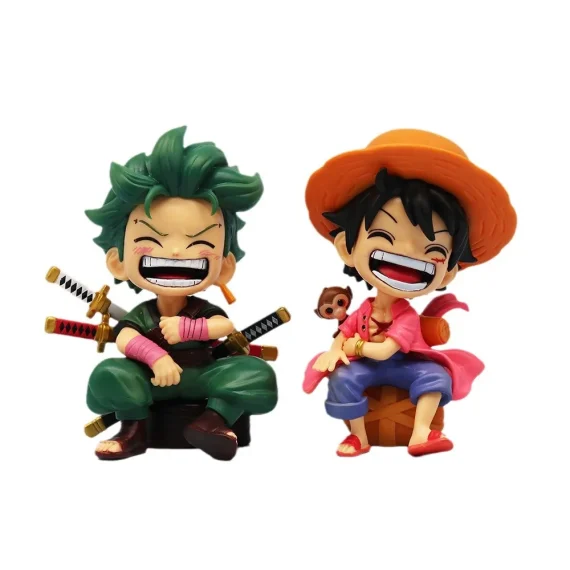 One Piece Luffy and Zoro 13cm Anime Figures 3 | PricZone