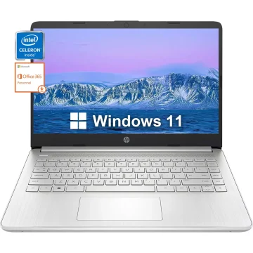 HP 14 Business Laptop Intel Celeron N4120 Silver 1