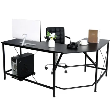 L-Shaped Gaming Laptop Desk for Office Workstation 1