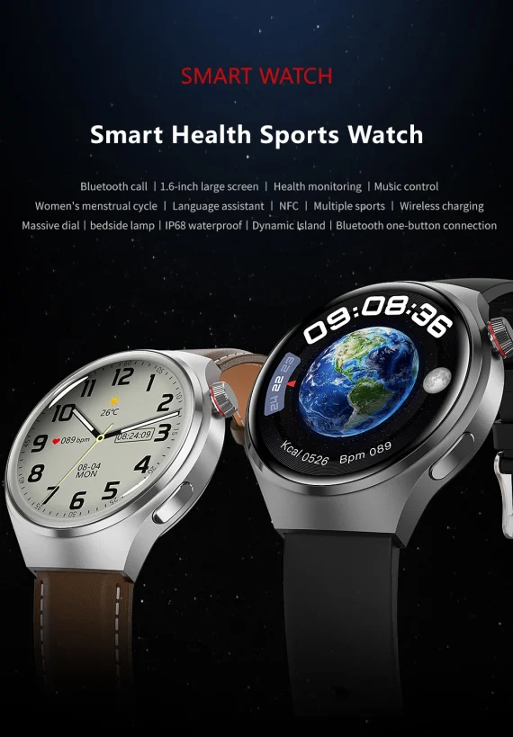 GPS Sports Smartwatch NFC Waterproof HD Touch Screen 2 | PricZone