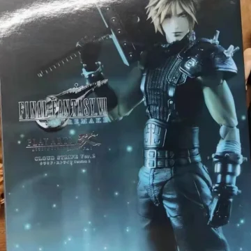 27cm Play Arts VII Sephiroth & Cloud Figures Set 2