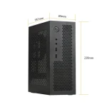 Rgeek A09 Mini ITX Desktop PC Case USB30 5 | PricZone