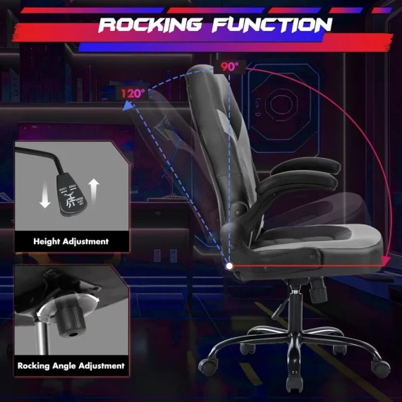 Ergonomic PU Leather Gaming Desk Chair 6 | PricZone