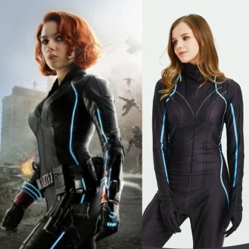 Marvel Black Widow Cosplay Jumpsuit Avengers 1